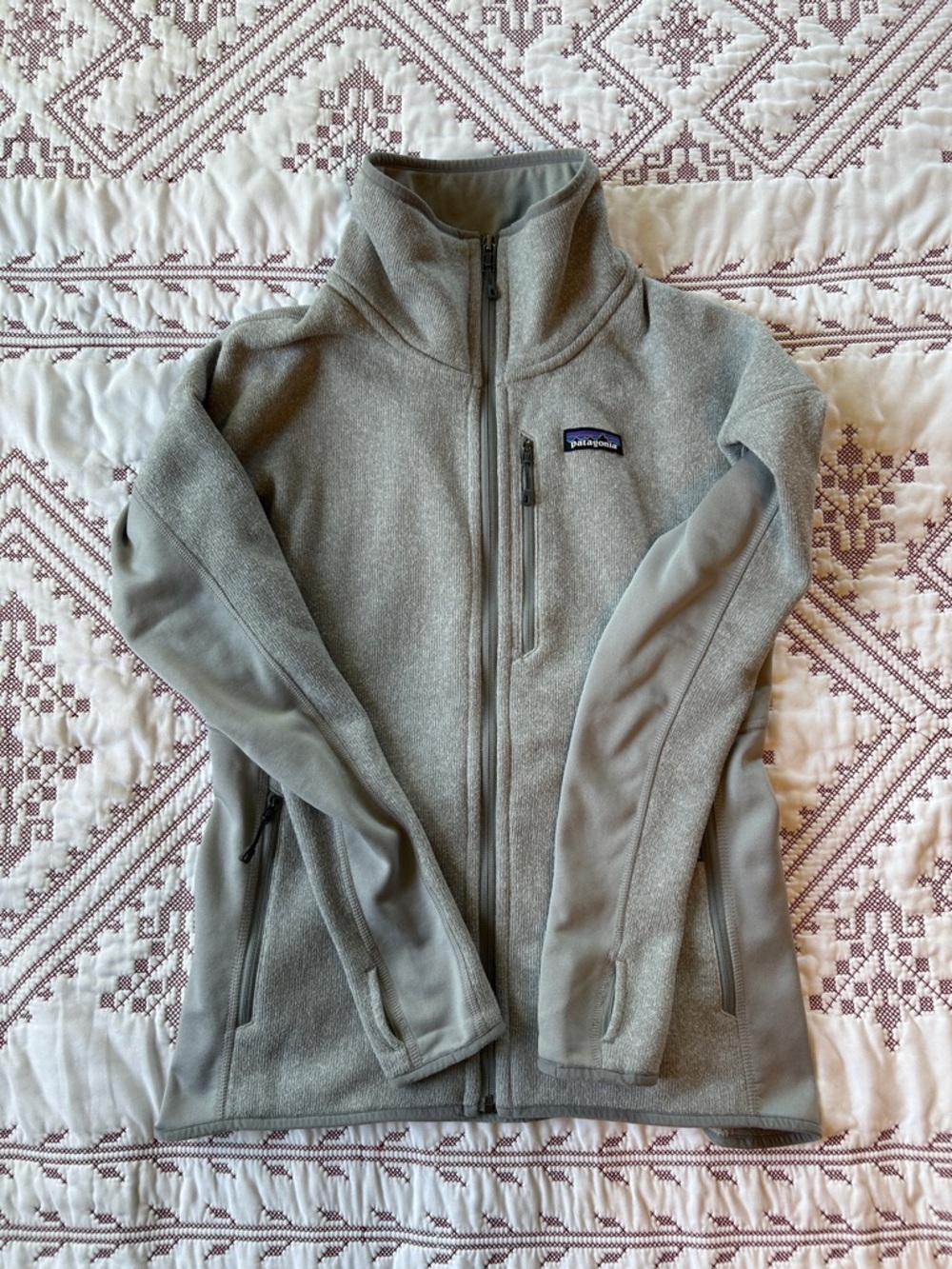 Patagonia Better Sweater Gray Full-Zip Fleece Jacket
